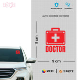 Doctor on Call Vehicle Safety Sticker